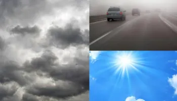 Dita e sotme me kthjellime, vranësira dhe mjegull gjatë mëngjesit e mbrëmjes