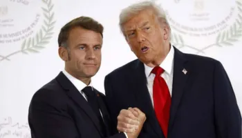 “Donald, të përgjërohem…”/ Presidenti Trump tallet me Macron pas ‘kërcënimit’ me tarifa: Më tha mos ia trego francezëve