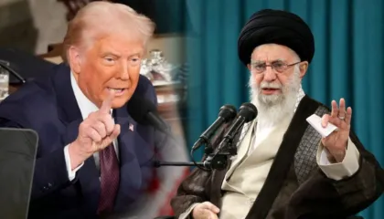 “Duart e tij janë të lyera me gjak”/ Khamenei: Trumpi arrogant do të “rrëzohet” si Faraoni dhe Shahu