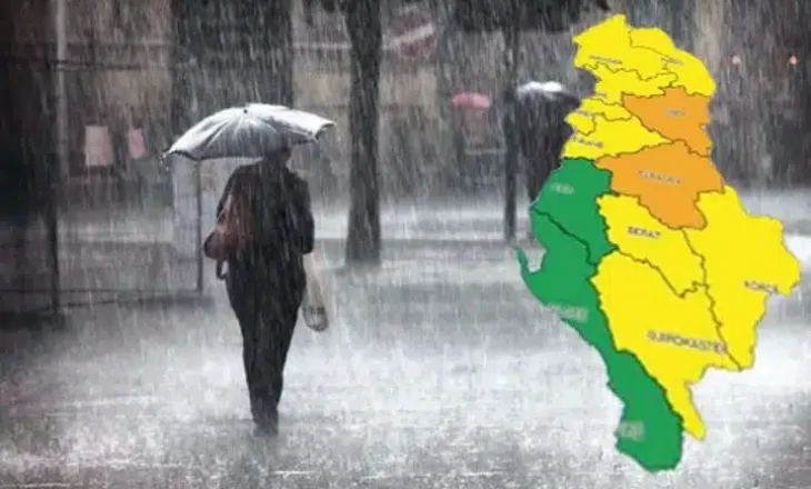 E mërkura me stuhi dhe rrebeshe! Kujdes pas mesditës, parashikohet për…