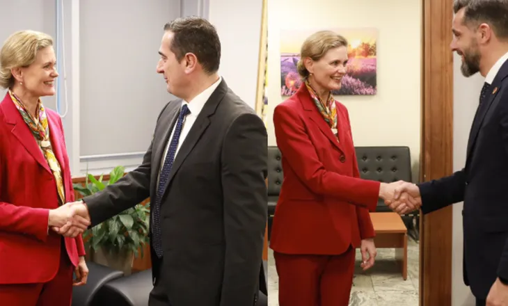 E Ngarkuara me Punë e SHBA “zbarkon” në SPAK, takon Brahon dhe Ketën: SHBA mbështet luftën kundër krimit dhe narkotikëve!