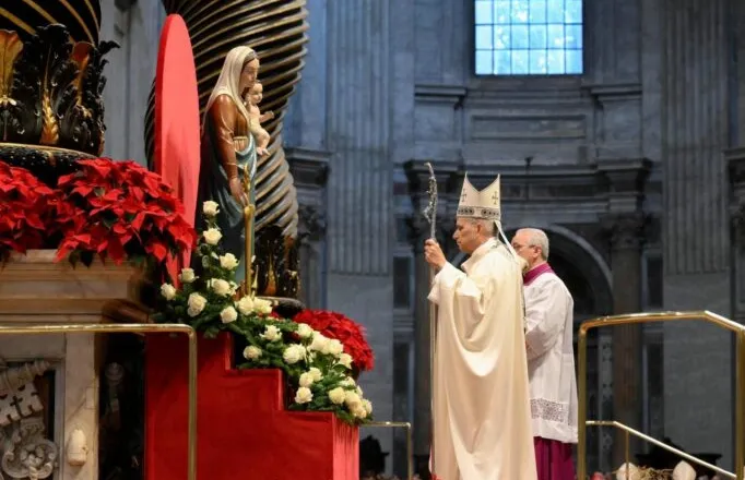E nis Vitin e Ri me meshën solemne, Papa Leoni: Të lutemi të gjithë së bashku për paqe