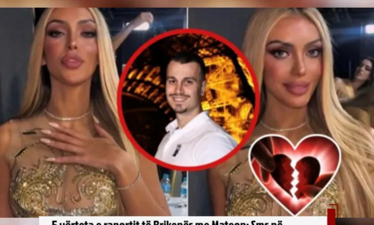E vërteta e raportit të Brikenës me Mateon: Sms në Instagram dhe veç një darkë