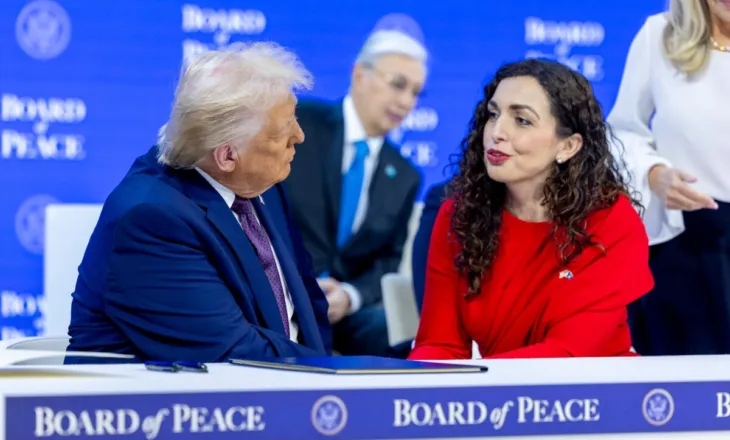 E vetmja femër në podium për të nënshkruar themelimin e Bordit të Paqes, pse Osmani konsiderohet “e preferuara” e Trump
