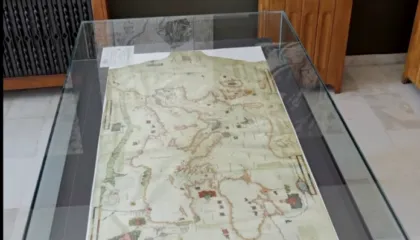 Ekspozohet hartë portulane e vitit 1455, dëshmi e njohjes së Skënderbeut në qarqet e kohës