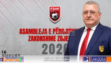 EMRAT – Duka kandidaturë e vetme, zyrtarizohen 13 emrat për 10 vende në Komitetin Ekzekutiv të FSHF