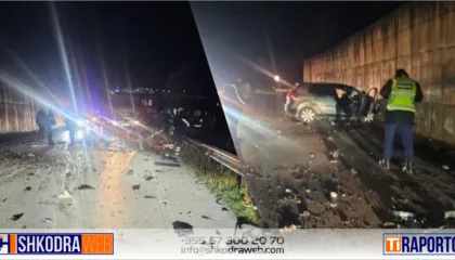 EMRAT – Viti i Ri nis me një tragjedi të rëndë, humbin jetën në aksident 3 të rinj, një vajzë mbetet e plagosur