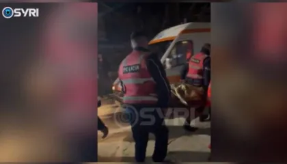 EMRI-VIDEO/ Zjarr në një pallat në Gjirokastër,asfiksohet e moshura