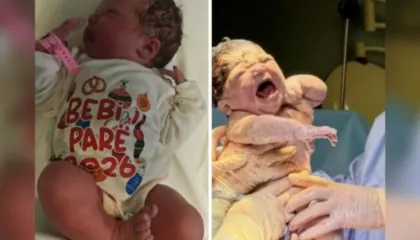 Erdhën në jetë minutat e para të 2026-ës, zv.ministrja Tomini u dorëzon prindërve “Bonusin e bebes”