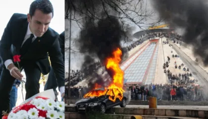 Erion Veliaj përkujton protestuesit e vrarë më 21 janar: Nuk ju harroj, gjaku juaj thërret për drejtësi