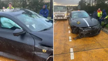 Ferrari i shkatërruar, yjet e Tottenham pësojnë aksident