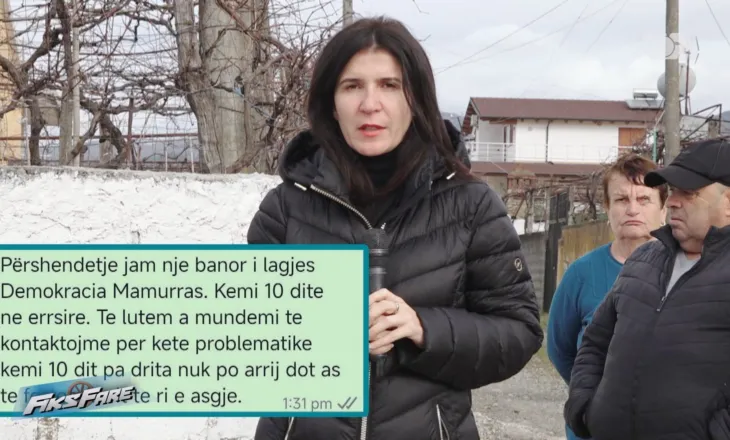 Fiks Fare/ Festat e fundvitit në terr. Lagjja ‘Demokracia’ në Mamurras pa energji elektrike