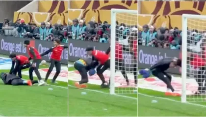 Finalja surreale e Kupës së Afrikës, sherri i madh për peshqirin “fatsjellës” të Mendy (video)