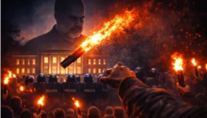 Flakadanët dhe protesta: dritë kundër dhunës së pushtetit