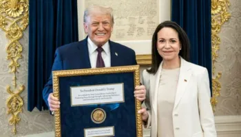 Fondacioni Nobel reagon për Machado- Trump: Çmimi nuk mund të transferohet ose të rindahet, as simbolikisht