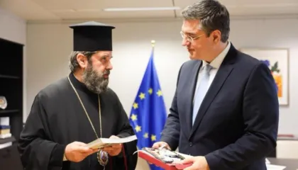 Fortlumturia e Tij, Kryepiskopi Joan në Bruksel: Takime me zyrtarë të lartë europianë