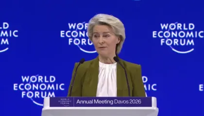 Forumi i Davos, Von der Leyen: Është koha për të ndërtuar një Evropë të re dhe të pavarur