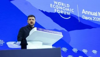 Forumi i Davosit, Zelensky akuzon Europën: E humbur dhe e përçarë
