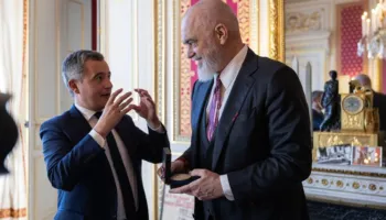 FOTO/ Kryeministri Rama në Paris: Takim me ministrin francez të Drejtësisë për Kodin e ri Penal