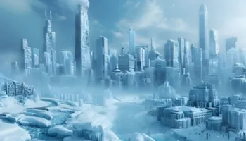 Foto nga bora dhe akulli në SHBA. Temperatura deri në minus 46 gradë!