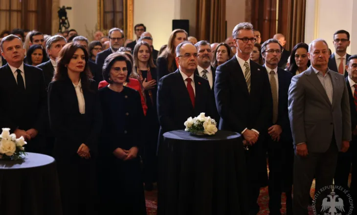 FOTO/ Pritja nga Presidenti Begaj për trupin diplomatik: Viti 2026, moment kyç për afrimin me BE-në
