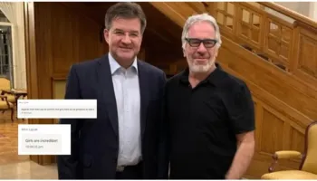 FOTO/ ‘Vajzat janë të mrekullueshme’ – Pas publikimit të emaileve me Epstein, dorëhiqet Lajçak