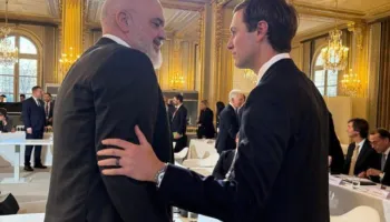 FOTOLAJM/ Kryeministri Rama në Paris, takon dhëndrin e Donald Trump