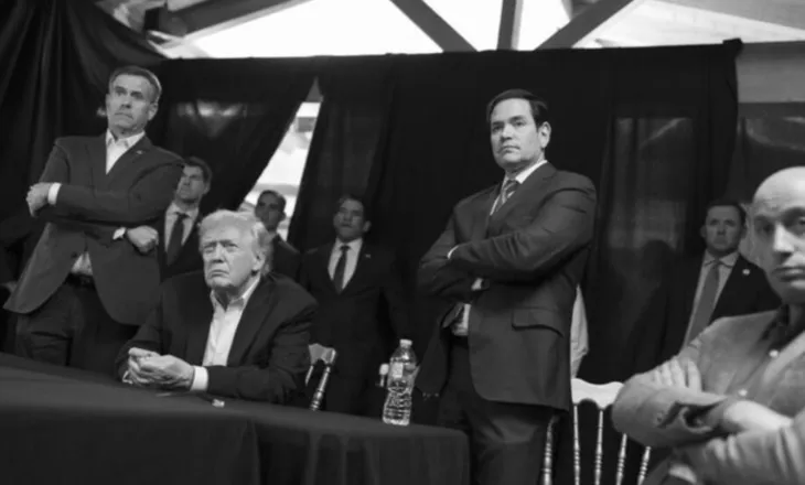 FOTOLAJM/ Me Rubion dhe Hegseth në krah, Shtëpia e Bardhë publikon fotot e Trump duke ndjekur live arrestimin e Maduros