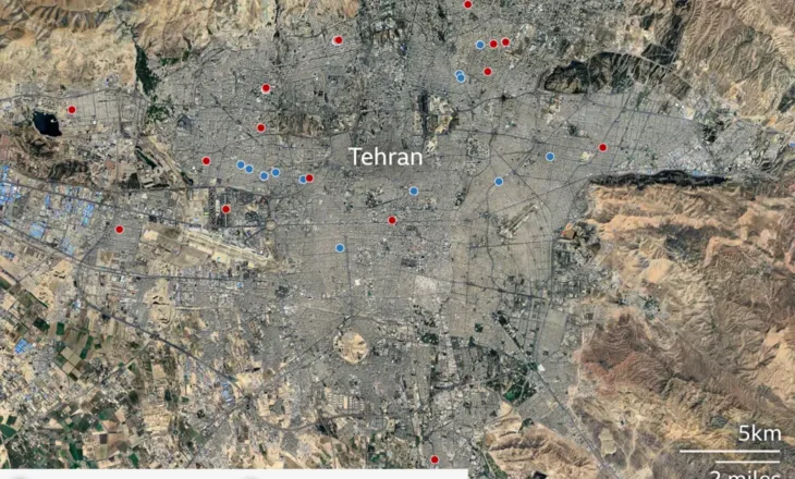 Fotot e zbuluara nga BBC-ja zbulojnë viktimat e represionit brutal në Iran