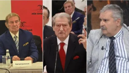 FOTOT/ Nga Jenishehri te Kujtim Gjuzi, këta janë ‘kokat’ e mëdha që mblodhi Berisha për të shpëtuar vendin