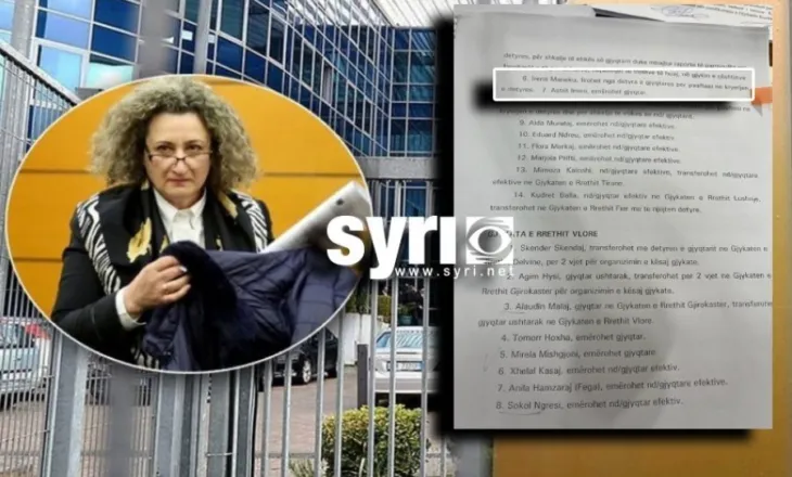 Fshehu dënimin me burg në Greqi/ Prokuroria e Përgjithshme i kërkon KLGJ nisjen e hetimit për Irena Gjokën