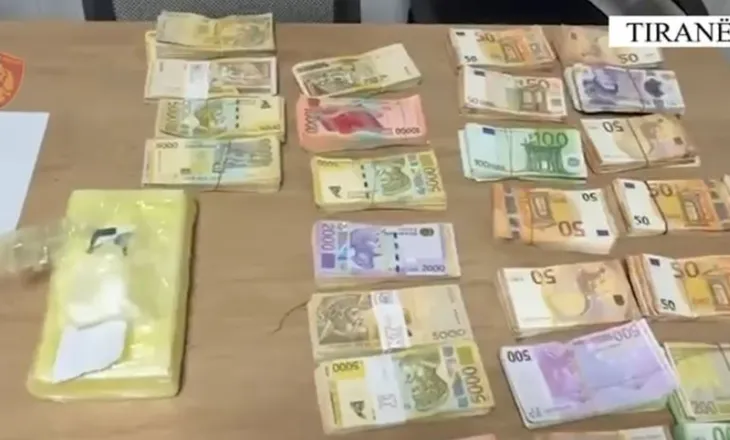 Furnizonin me drogë grupet kriminale, 3 të arrestuar në Tiranë! Sekuestrohet 1 kg kokainë dhe 121 mijë euro