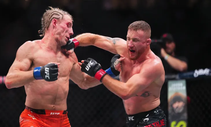 Gaethje mposht Pimblett me vendim unanim dhe merr titullin e përkohshëm në peshën e lehtë