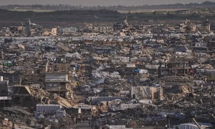 Gaza “e varrosur” nën rrënoja, 68 milionë tonë inerte,rindërtimi 50 miliardë dollarë