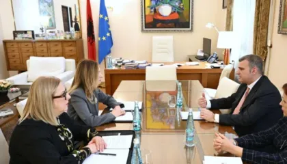 Gent Sejko takim me Drejtoreshën e AMF: Bashkëpunim ndërinstitucional në kuadër edhe të integrimit europian