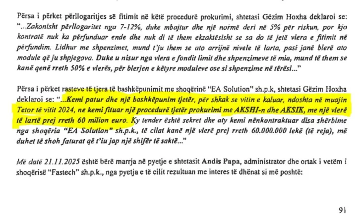Gëzim Hoxha, njeriu “hije” i dy dosjeve DURANA dhe AKSHI: 60 milionë euro tendera sekretë, kompani guaskë në Xhafzotaj!
