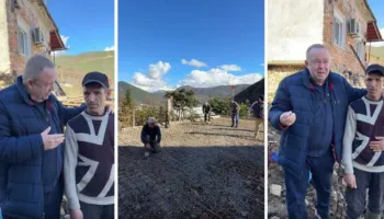 Gjergj Luca dhe vepra e parë humane e “Fondacionit Rozafa”, ndërtimi i shtëpisë së rrënuar nga reshjet të lulishtarit