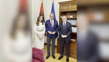 “Gjermania mbështet fuqimisht integrimin e Shqipërisë në BE”/ Balla takon ministrin gjerman për Europën, Gunther Krichbaum