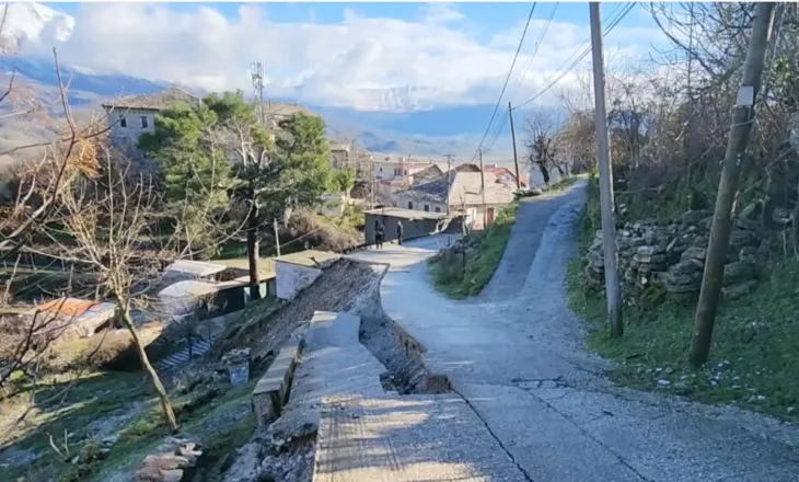Gjirokastër, dëme nga moti i keq/ Toka në disa lagje të qytetit ka rrëshqitur duke sjellë shqetësim për banorët: Jemi të bllokuar