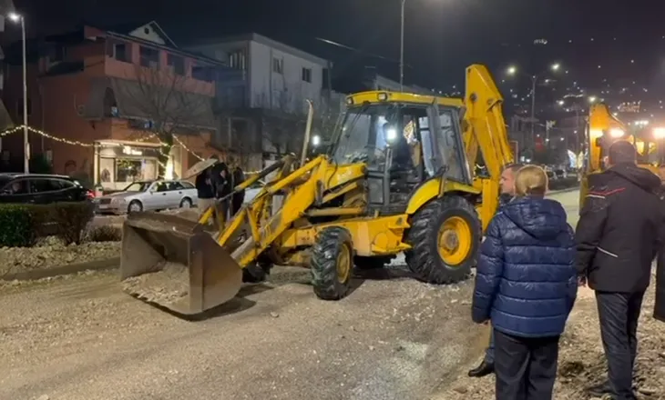 Gjirokastra në emergjencë, nis puna për pastrimin e rrugëve nga inertet (VIDEO)