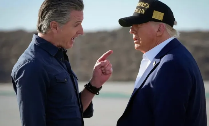 “Godisni Trumpin”, guvernatori i Kalifornisë thirrje europianëve: Luftojeni zjarrin me zjarr