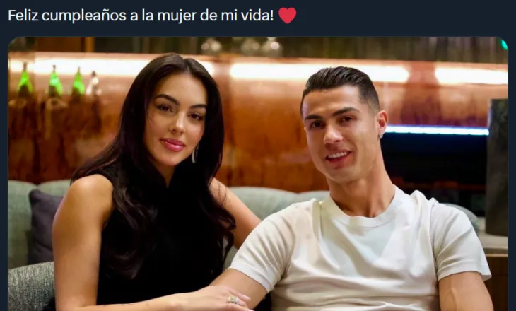 “Gruaja e jetës sime”; Georgina feston 32-vjetorin e lindjes në prag të dasmës me CR7