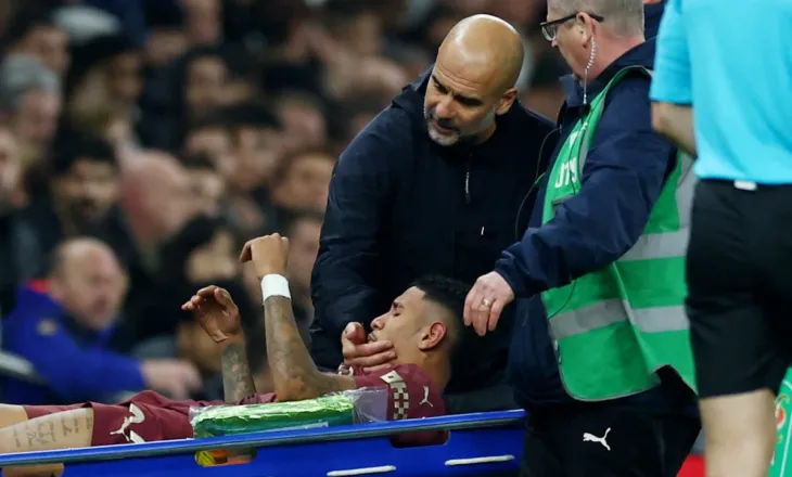 Guardiola jep lajmin e keq, mesfushori pritet të mungojë deri në dy muaj pas dëmtimit