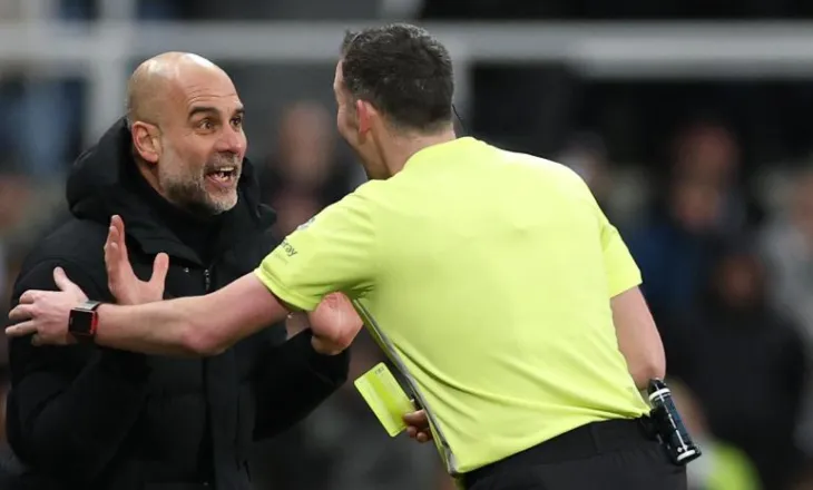 Guardiola shpërthen ndaj rastit 6-minutësh me VAR: 4 arbitra dhe teknologjia nuk mundën të vendosnin