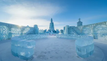 Hapet Festivali i 42-të Ndërkombëtar i Akullit dhe Borës në Harbin të Kinës