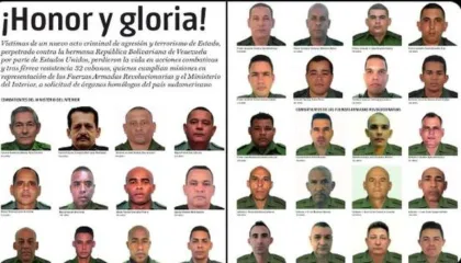 Havana zyrtare publikon fotot: Kush janë 32 ushtarët kubanë, që u vranë duke mbrojtur Maduron