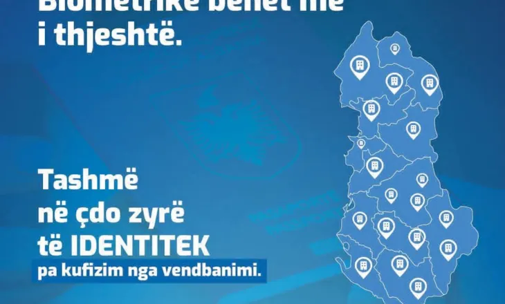 IdentiTek informon: Çdo ditë në çdo zyrë mund të rinovoni dokumentat e indentifikimit