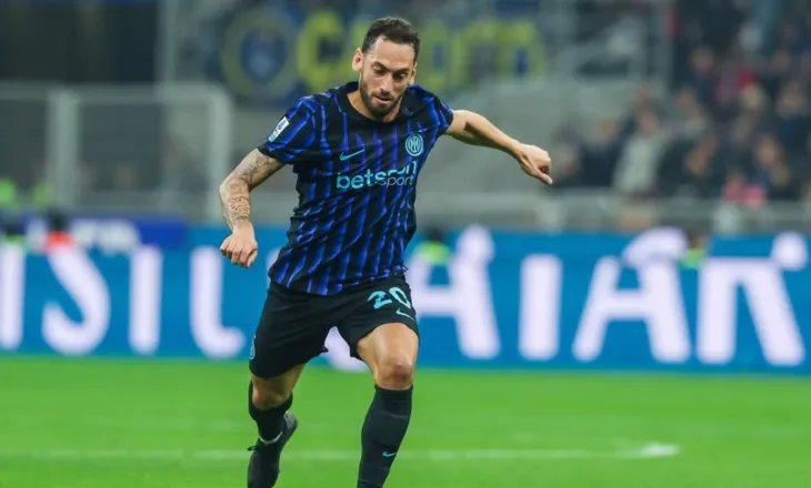 Interi merr goditjen e radhës, ja sa ndeshje do të mungojë Calhanoglu për zikaltrit