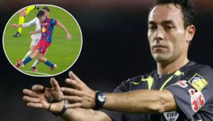 Ish-arbitri i njohur për goditjen e Asencio ndaj Pedri: Ishte më shumë për karton të kuq se sa të verdhë