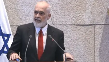 “Jam i dyti pas Trump që mbaj fjalim këtu”, Rama: Strehuam iranianët, por nuk ishte pa risk